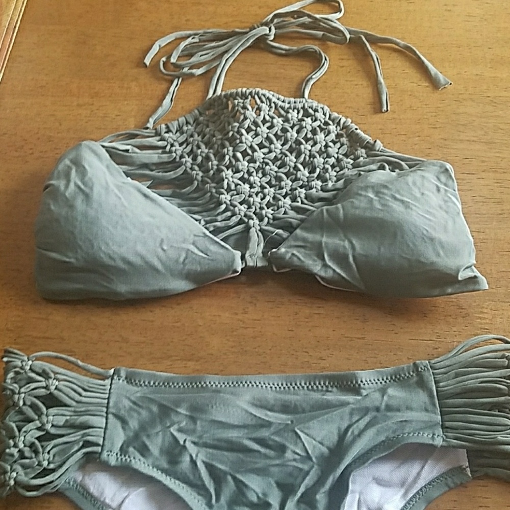Olive Green 2 pc. Bikini
